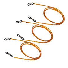 3-teilige brillenkette mit halsband-schnur, anti-verlust-riemen