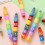 2pcs Mark Pens Convenient Highlighters Office Diy Note Markers 6