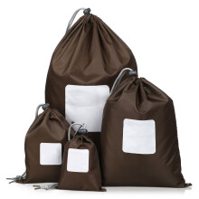 4-teiliges wasserdichtes Nylon-Set mit Reißverschluss, verschiedene Größen