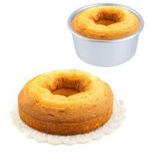 2 aluminium kuchenform rund loseboden anodisiert mini tarteform