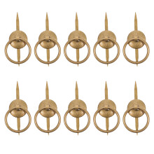 10Stk Goldene Eisen Möbelgriffe Rund Für Schubladen Und Schränke DIY
