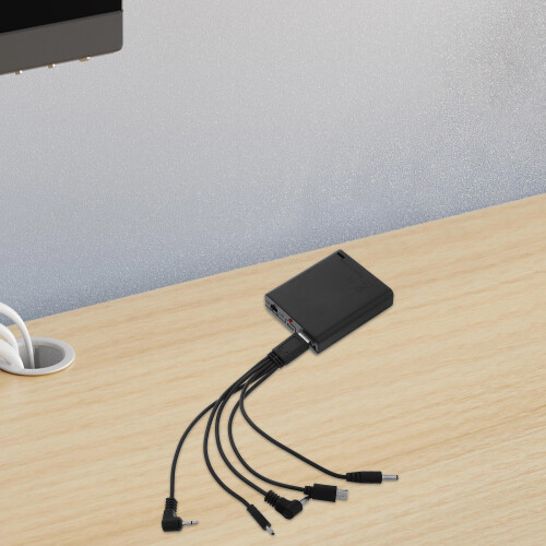 notstrombox schwarz mit multi-jack-dc für elektronische türen 2