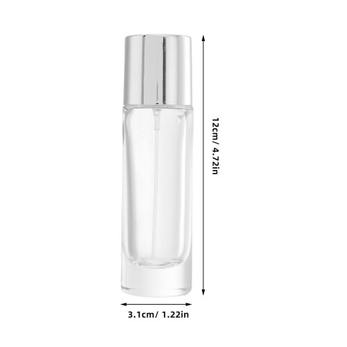 Botella De Perfume De Vidrio Rellenable Para Cócteles 30 Ml 1