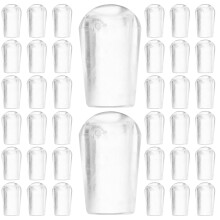 100 uds. tapones plástico y protectores extremos gancho