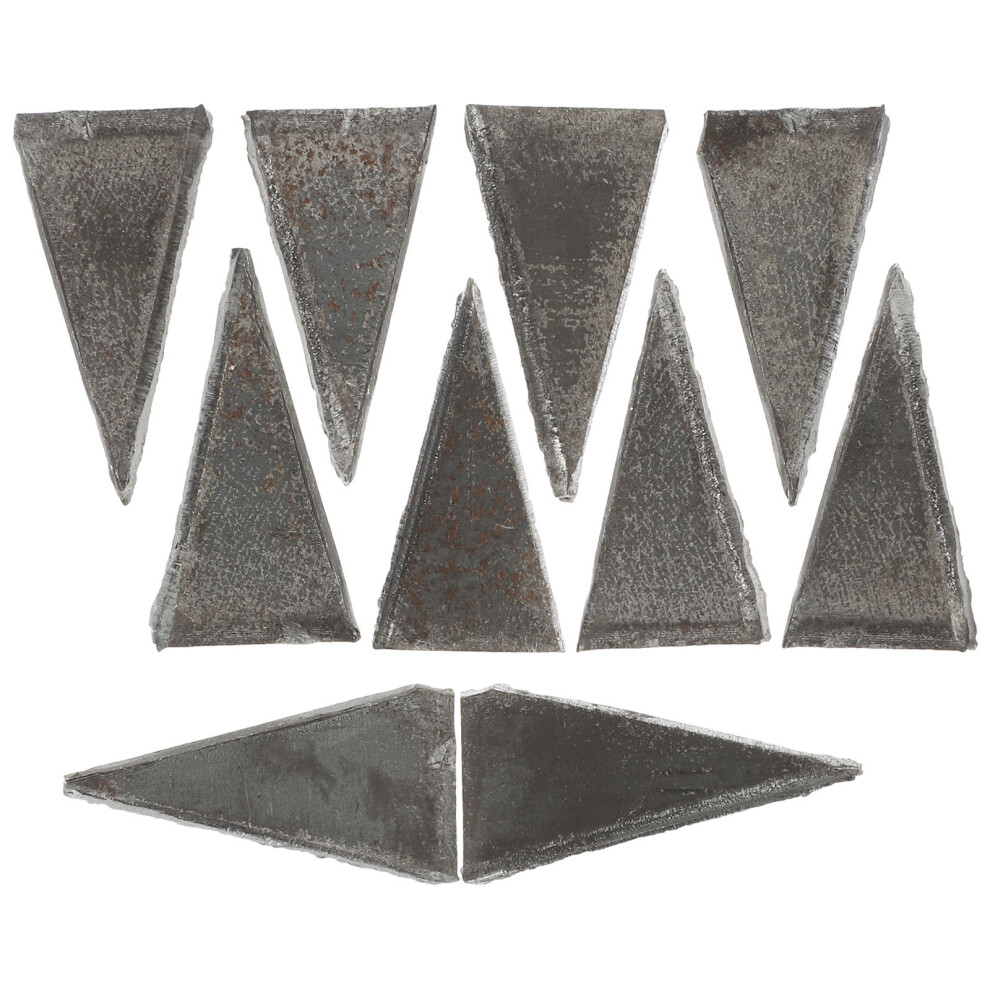 20Pcs Carbon Steel Wedge For Fixing And Installation 1158792216358