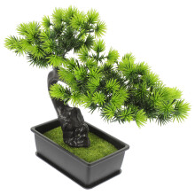 árbol de artificial bonsái en maceta para decoración