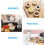 10 transparentes, decorativos, para ensalada 10