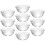 10 transparentes, decorativos, para ensalada 2