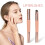 2 brocha doble punta silicona para labial, corrector y más 8