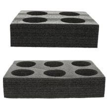 2 plateaux pour café au lait supports