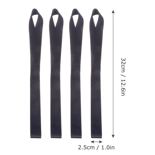 sangles d'arrimage 8 pièces avec boucles élastiques pour chargement 1