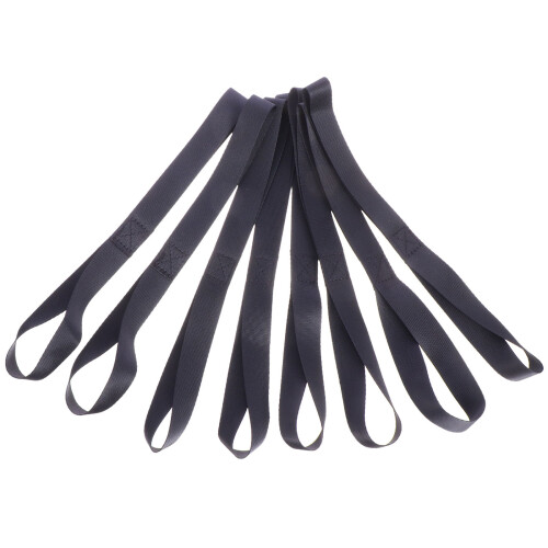 sangles d'arrimage 8 pièces avec boucles élastiques pour chargement 2