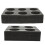 2 plateaux pour café au lait supports 3