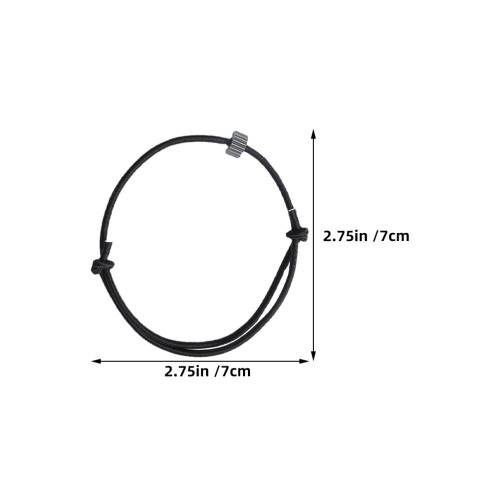 2 pulseras de de tungsteno con abreventanas de 1