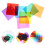 84 colored cellophane sheets for candy wrapping multi colored 4