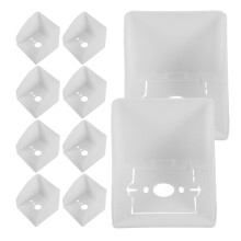 10 Pcs Socket Protective Cover Outlet Protector Outdoor