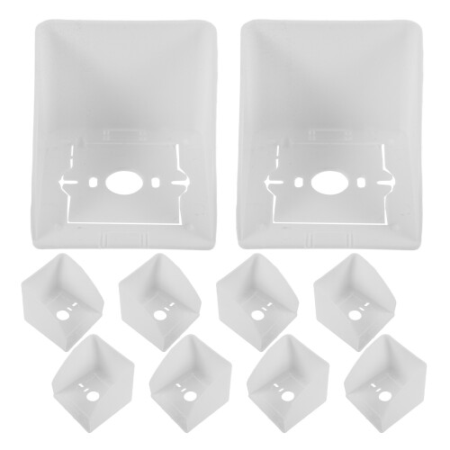 10 Pcs Socket Protective Cover Outlet Protector Outdoor 2