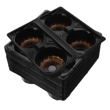 50Pcs Coffee Tray With 4 Slots For Takeout Cup Holder