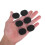 6 Pcs Bottom Drum Sound Insulation Pad Snare Dampener Black 4