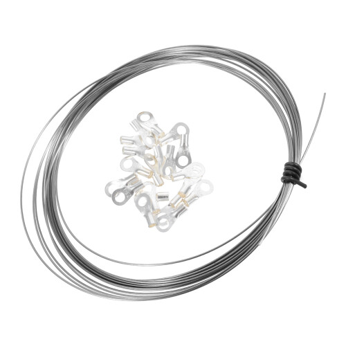 Sealing Machine Heating Rod Silver Metal 1 Set