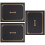 3 Pcs Paper Certificate Envelope Document Covers Holder Staff Black 1