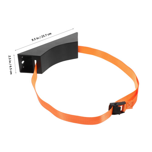 Oxygen Bottle Bracket Orange Abs Durable Easy To Use For Home 2