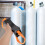 Oxygen Bottle Bracket Orange Abs Durable Easy To Use For Home 6