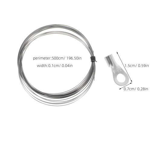 Sealing Machine Heating Rod Silver Metal 1 Set 2