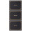 3 Pcs Paper Certificate Envelope Document Covers Holder Staff Black 9