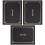 3 Pcs Paper Certificate Envelope Document Covers Holder Staff Black 7