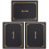 3 Pcs Paper Certificate Envelope Document Covers Holder Staff Black 3