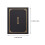 3 Pcs Paper Certificate Envelope Document Covers Holder Staff Black 2