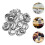 100 Pcs Cymbal Ring Accessories Replacement Accessory Cymbals Ching 9