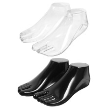 2 pares de calcetines gruesos con soporte mejorado para zapatos