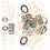 40pcs Decorative Scrapbook Cutouts for Journaling and Card Making 7