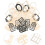 40pcs Decorative Scrapbook Cutouts for Journaling and Card Making 4