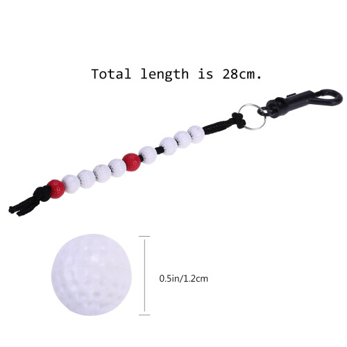 Raindrops  12 .8mm Golf Stroke Bead Scoring Device Accessories For Men 1