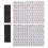 2Pcs Piano Keyboard Decals For Beginners Stickers 3