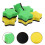 8pcs Reusable Whiteboard Wipes Cleaning Tools Erasers 10