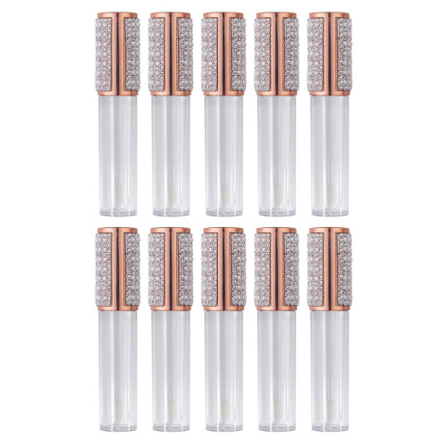 10 pezzi tubi 5 ml per gloss labbra con , flaconcini vuoti