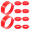 10 Pcs Traffic Cones Connector For Safety And Stability 10