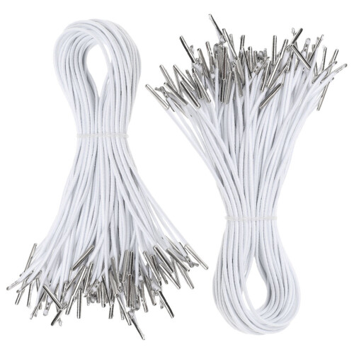 elastic cords with metal ends for mask making book binding diy