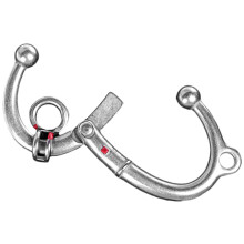 stainless steel cow nose ring with spring plier for cattle