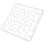 Geometric Template Decorative Concrete Stamp Cake Decorating Stencil 11
