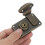 2 Pcs Vintage Padlock Duckbilled Hasp Catch Decorative Brass Clasp 7