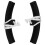 Raindrops Wheel Changing Rim Protector Flexible Plastic 1 Pair 6