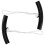 Raindrops Wheel Changing Rim Protector Flexible Plastic 1 Pair 8
