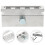 1 Set 4-Hole Lipstick Mold For Diy Lip Balm Making 2