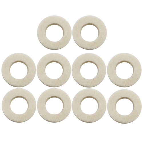 10 pezzi spessori in per tromba, cuscinetto accessorio (bianco) 2