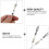 6 pezzi convertitore per stilografica con siringa 9